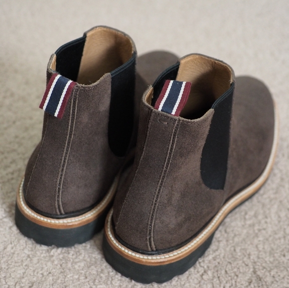 J. Crew Oar Stripe Chelsea Boots - Picture 2 of 4